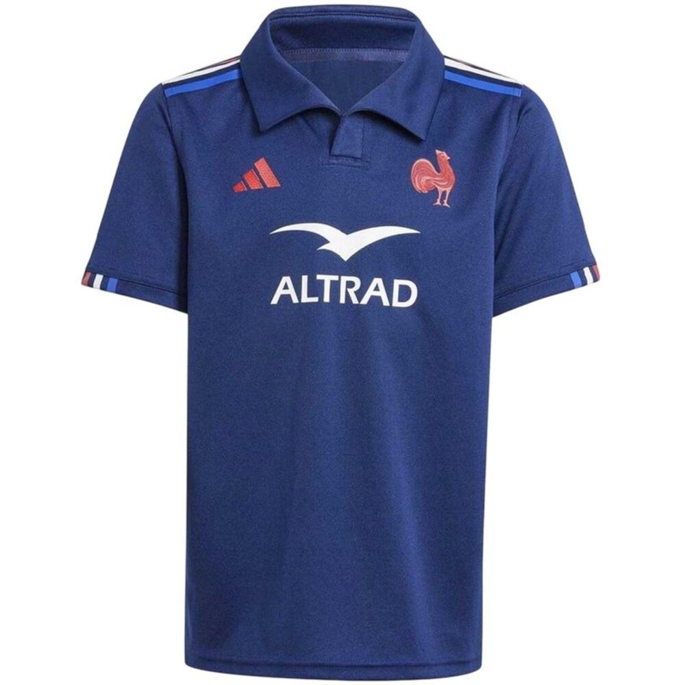 France Childrens/Kids 2024 Rugby Home Shirt / Dark Blue
